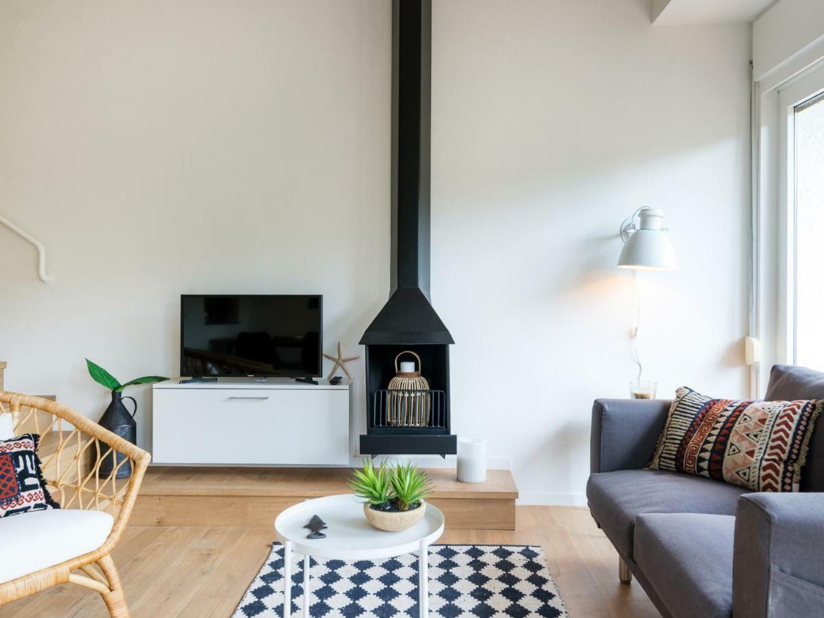 Appartement La vie en rouge SA RIERA duplex, private parking à Begur Extérieur photo