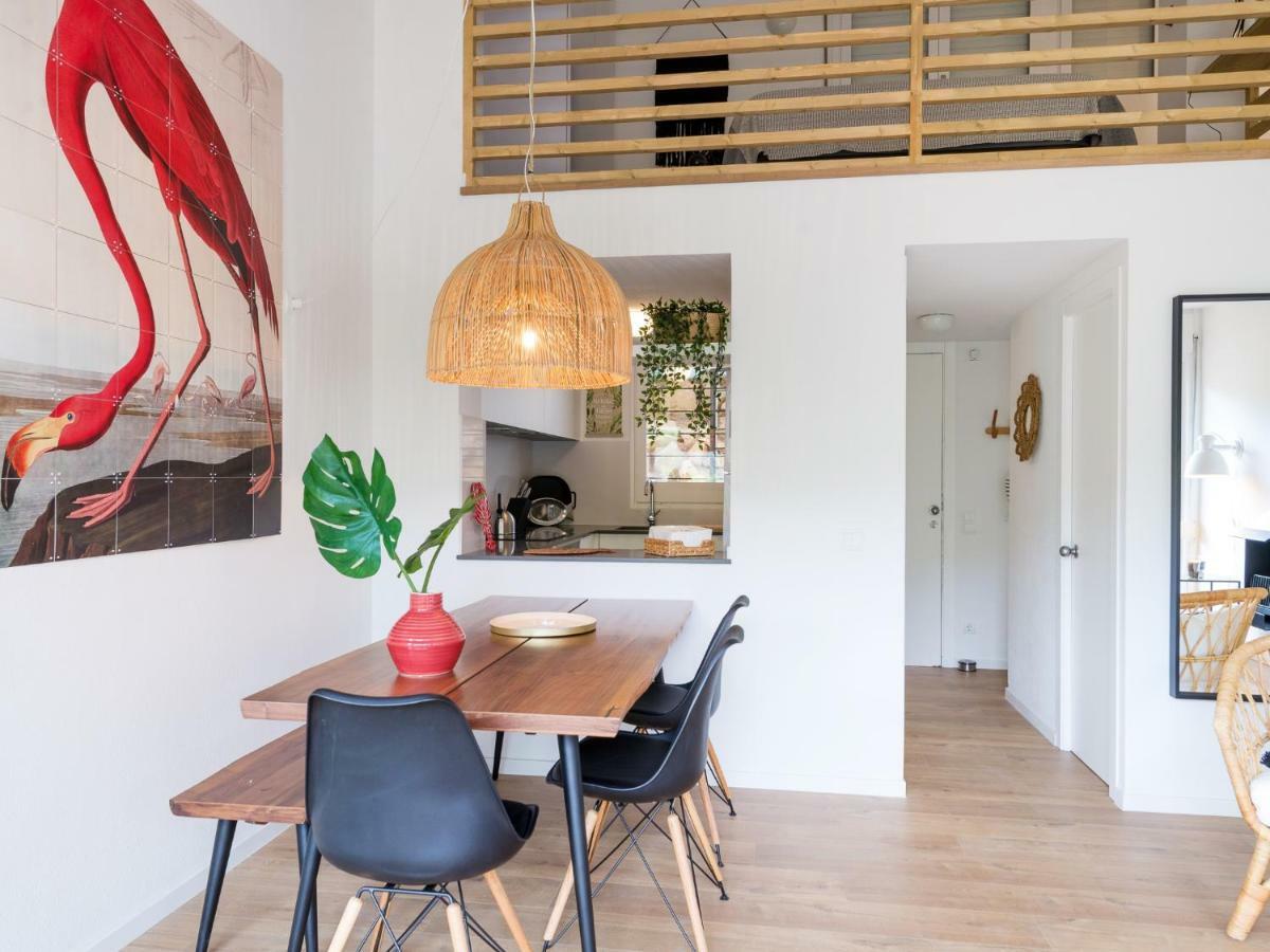 Appartement La vie en rouge SA RIERA duplex, private parking à Begur Extérieur photo
