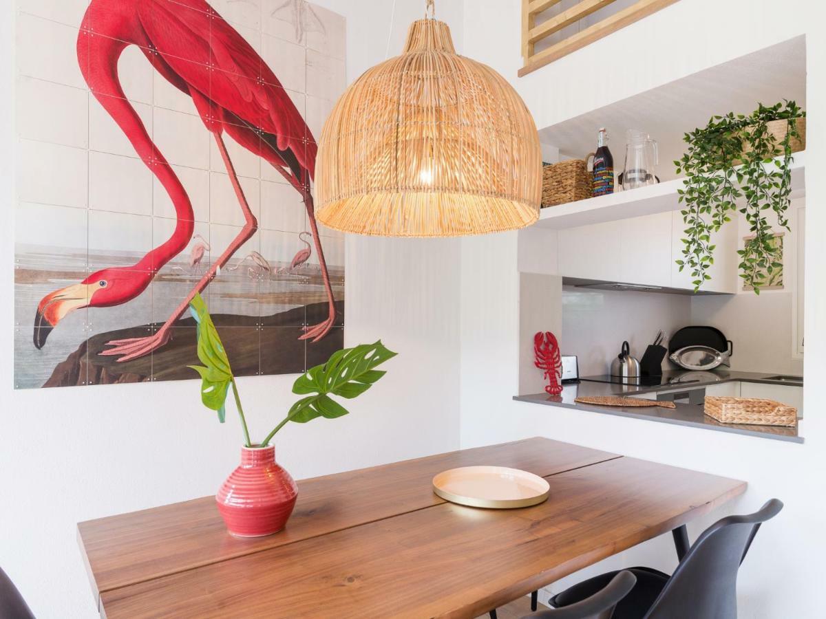 Appartement La vie en rouge SA RIERA duplex, private parking à Begur Extérieur photo